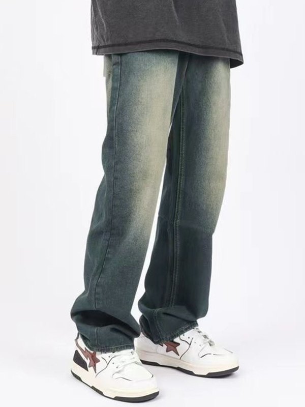 Street Distressed Washed-Jeans für Herren-2