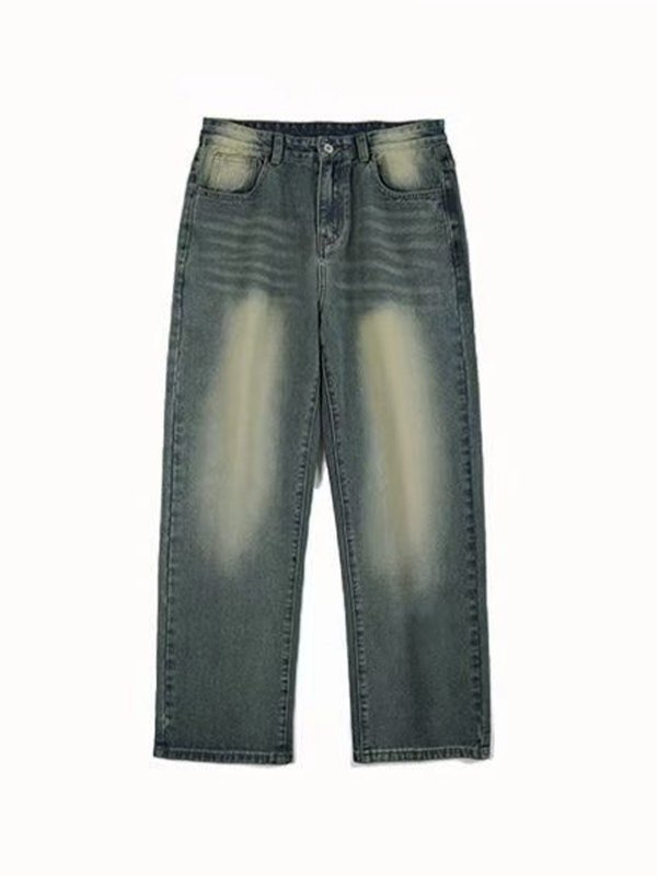 Street Distressed Washed-Jeans für Herren-3