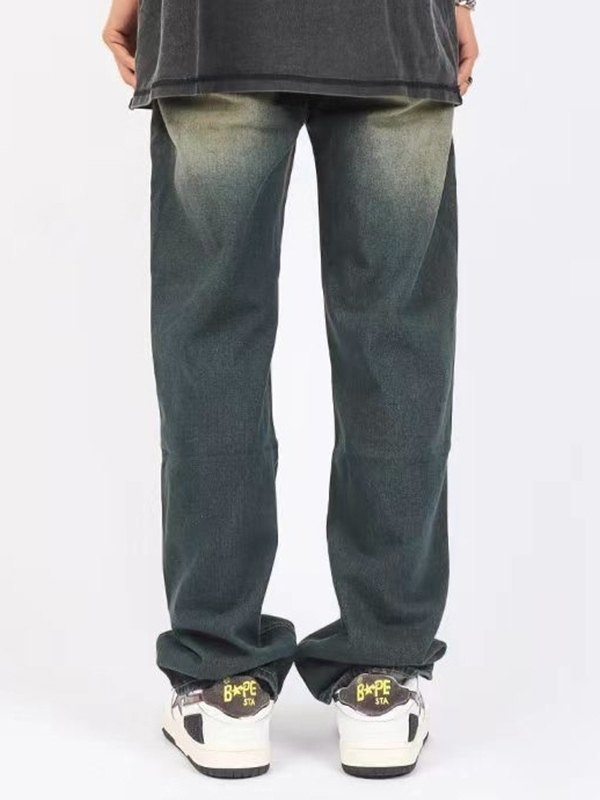 Street Distressed Washed-Jeans für Herren-1