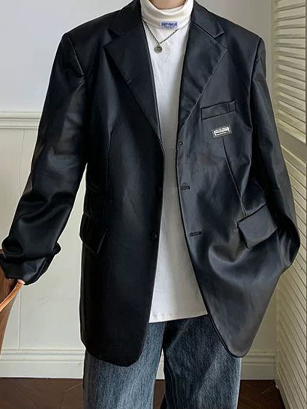 Lederjacken-Blazer für Herren-3