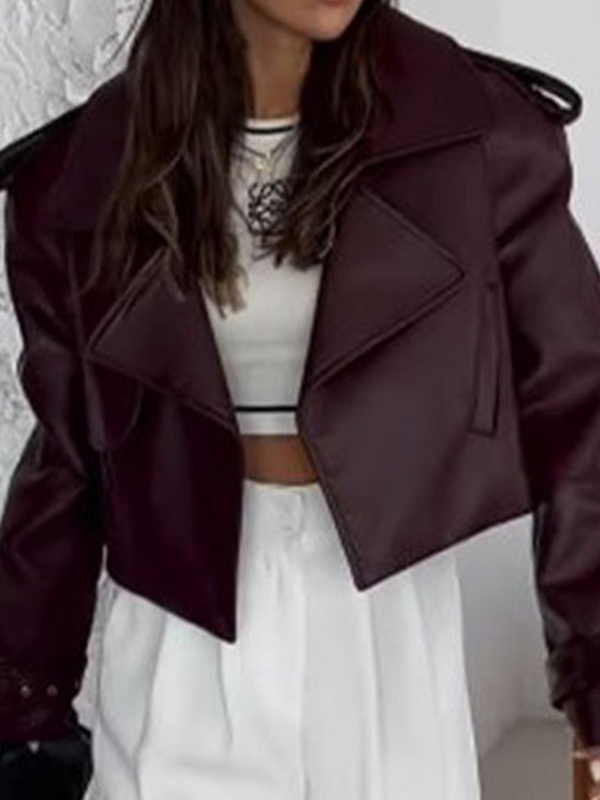 Lockere Jacke mit vielseitigem Design-1
