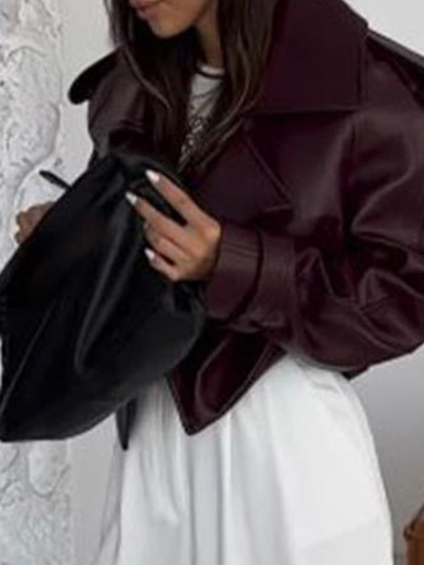 Lockere Jacke mit vielseitigem Design-2