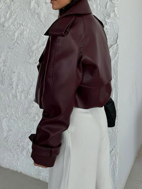 Lockere Jacke mit vielseitigem Design-3