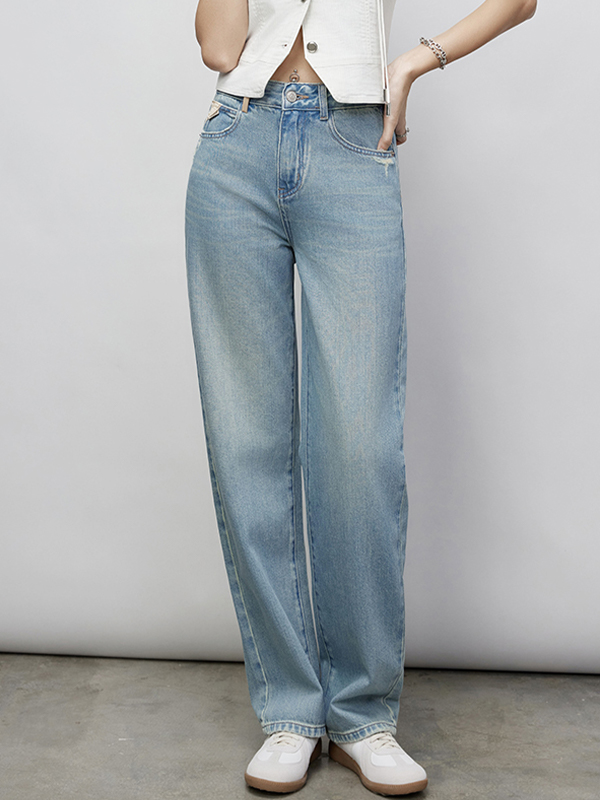Lockere Boyfriendjeans im Retro-Schlankheits-Look-5