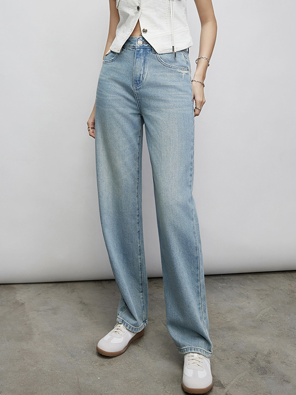 Lockere Boyfriendjeans im Retro-Schlankheits-Look-2
