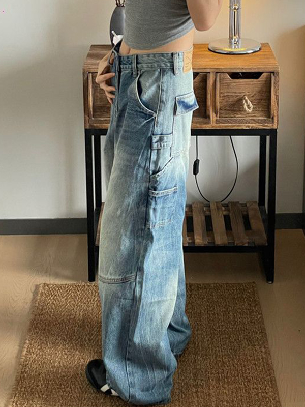 Design Sense – Boyfriendjeans mit hoher Taille und geradem Bein-1