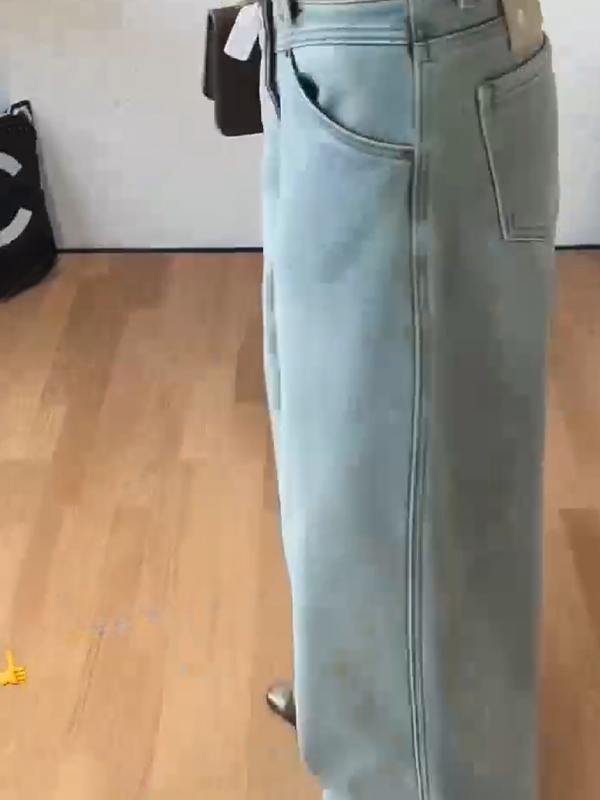 Waschen Sie alte gerade Röhren-Boyfriendjeans-2