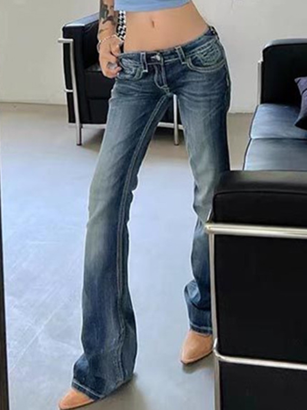Schmale Micro-Flare-Jeans-1