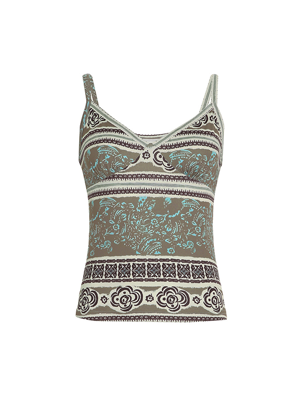 Rückenfreies, taillenverengendes Camisole-Top-4