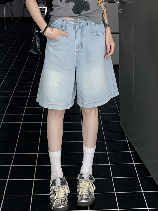 American Retro-Jeansshorts-4