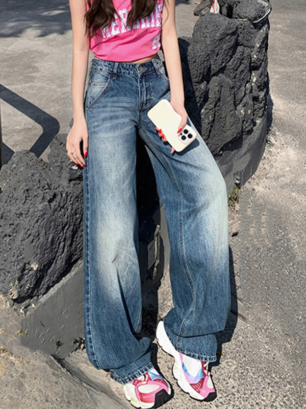 Amerikanische Retro-Boyfriendjeans-2
