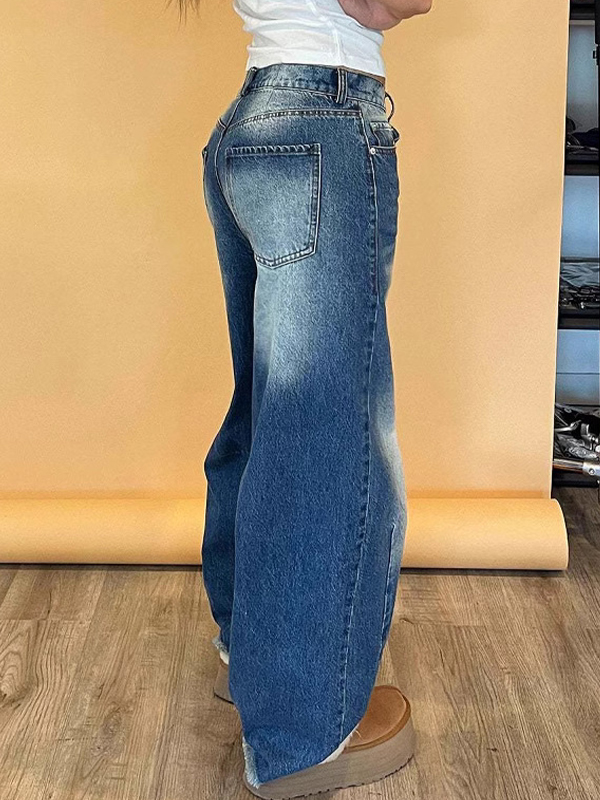 Locker sitzende Straight Boyfriendjeans-2