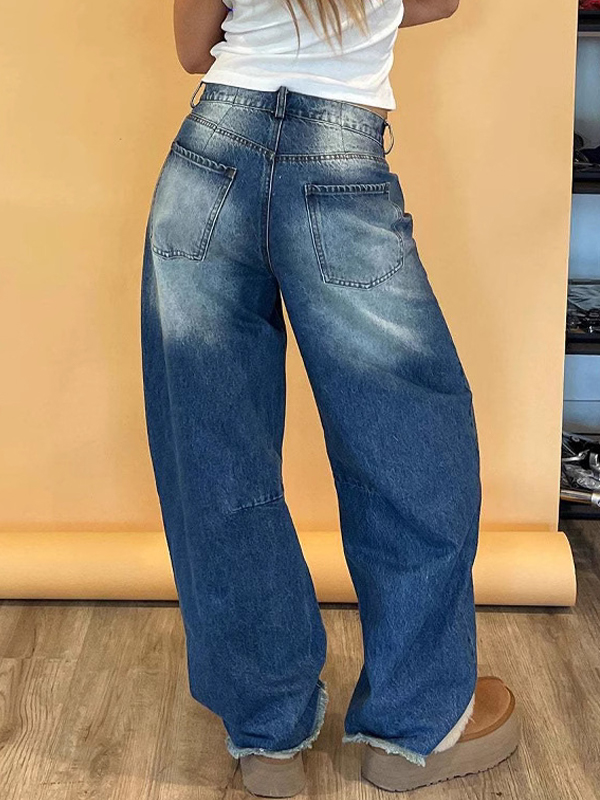 Locker sitzende Straight Boyfriendjeans-3
