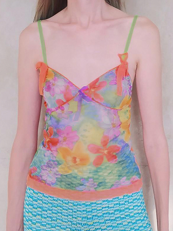 Cami-Top „Sweet Spice Girl“ mit Fliege-2