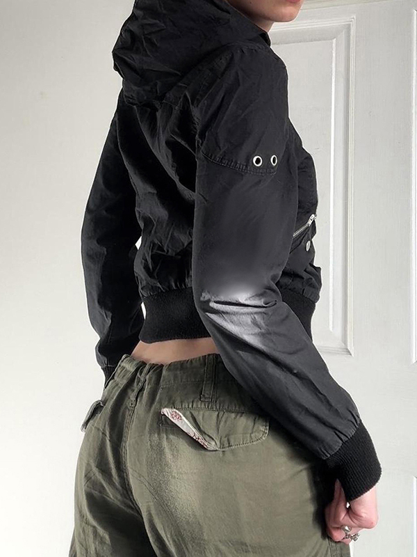 Personalisierte Jacke im Workwear-Stil mit Stehkragen-2