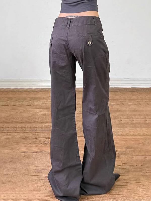 Schlagjeans im amerikanischen Straßenmotorrad-Stil-3