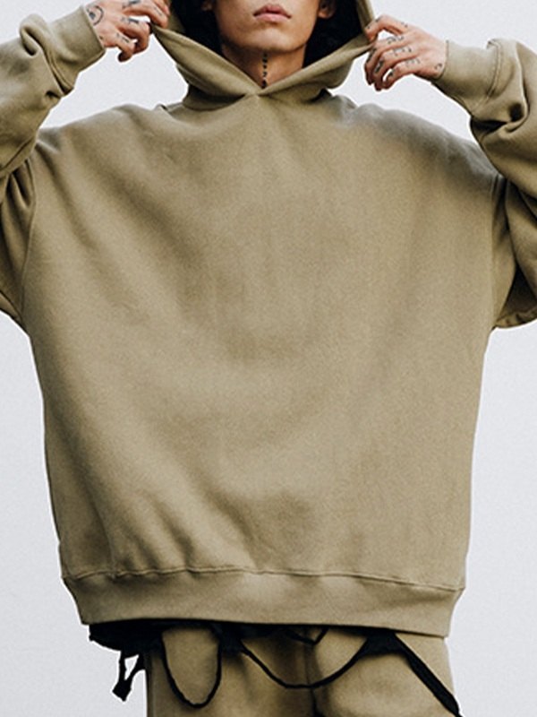 Übergroßer Kapuzenpullover für Herren-2