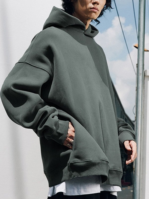 Übergroßer Kapuzenpullover für Herren-2