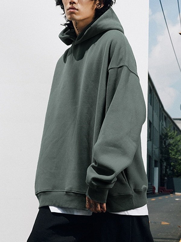 Übergroßer Kapuzenpullover für Herren-4