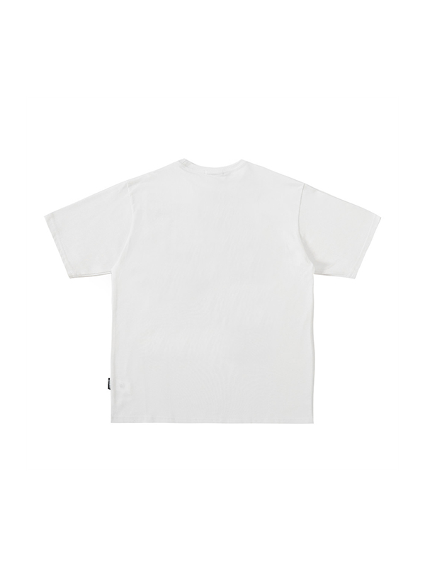 Übergroßes, kurzärmliges T-Shirt mit Grafik für Herren-1