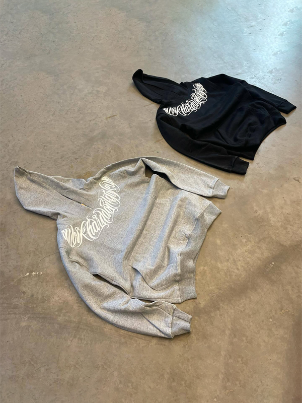 Übergroßer Hoodie mit Grafik für Herren-2