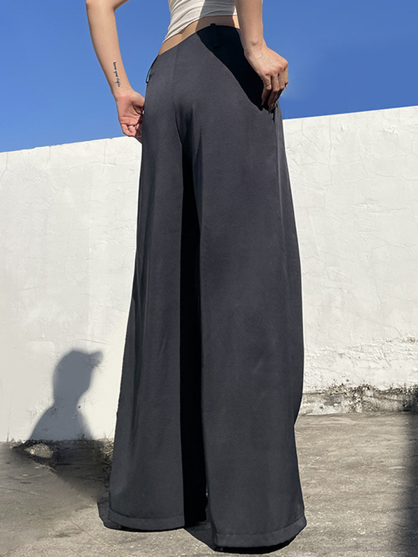 Einfarbige maßgeschneiderte Hose-2