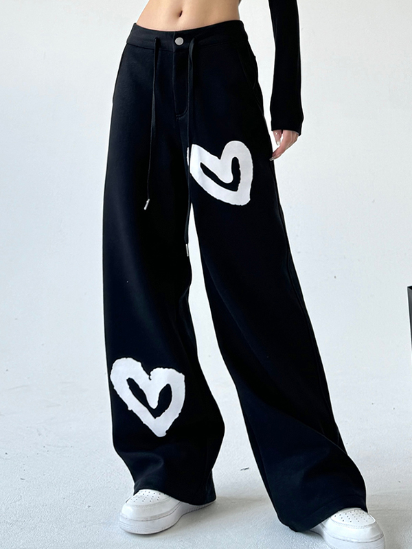 Jogginghose mit Love-Print-2