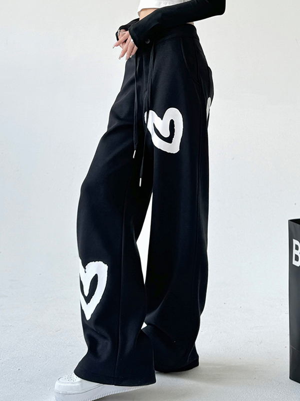 Jogginghose mit Love-Print-1