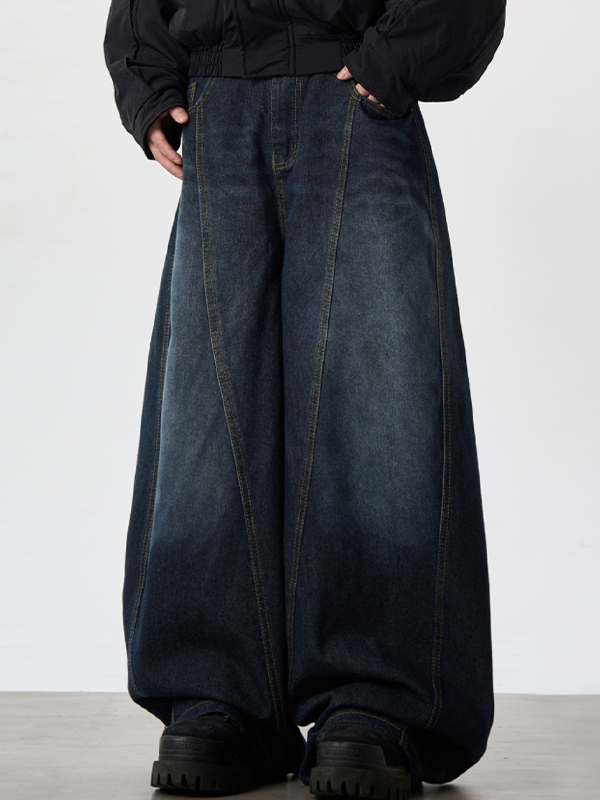 Bestickte Scimitar-Cargojeans für Herren-1