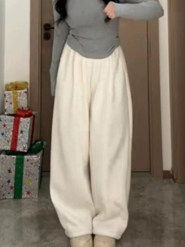 Jogginghose mit einfarbigen Taschen-1