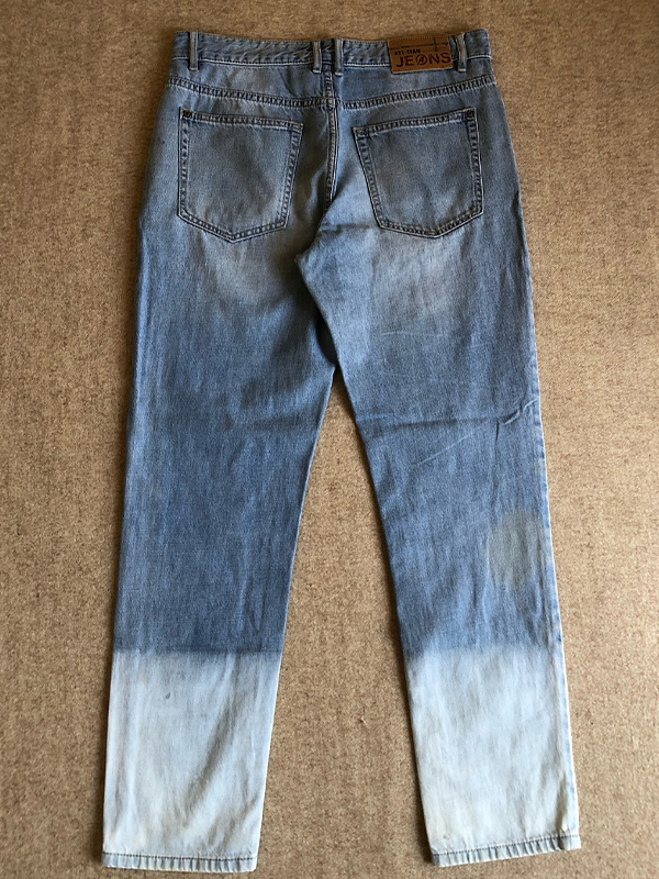 Lockere Jeans für Herren mit Sternen-Print-1