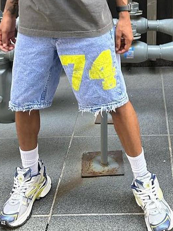 Shorts mit Monogramm für Herren-1