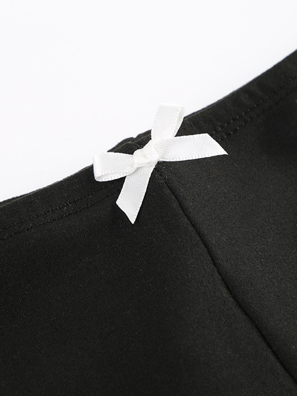 Schlichte Shorts aus Spitze-3