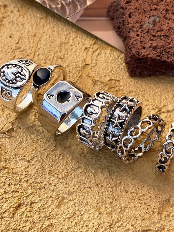 7-teiliger Vintage-Ring-1