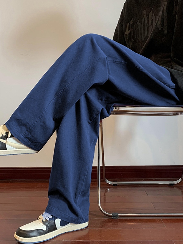 Lockere Freizeithose aus Baumwolle für Herren-2