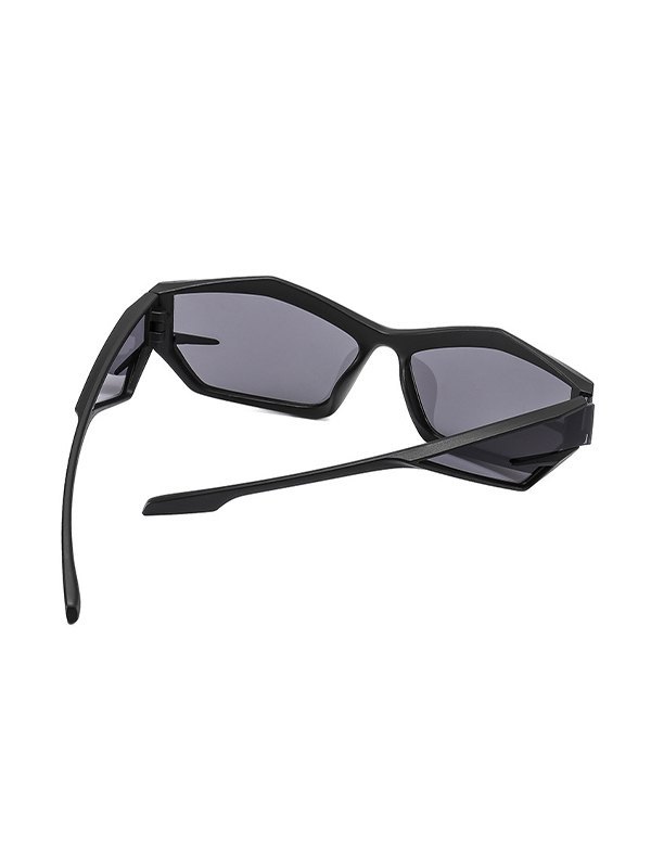 Y2K geformte futuristische Sonnenbrille-2