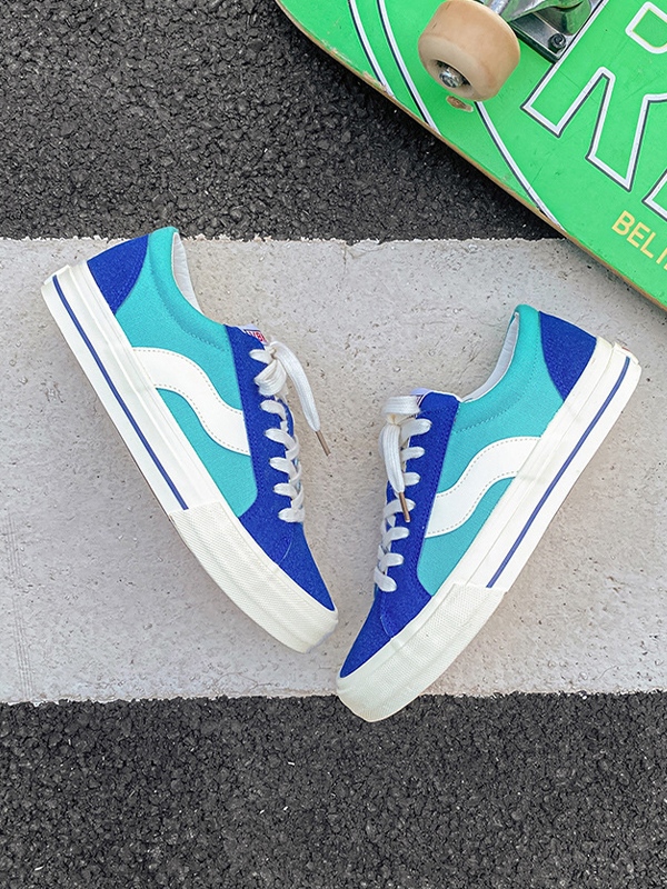 Vintage-Sneaker aus gebürstetem Canvas für Herren-3