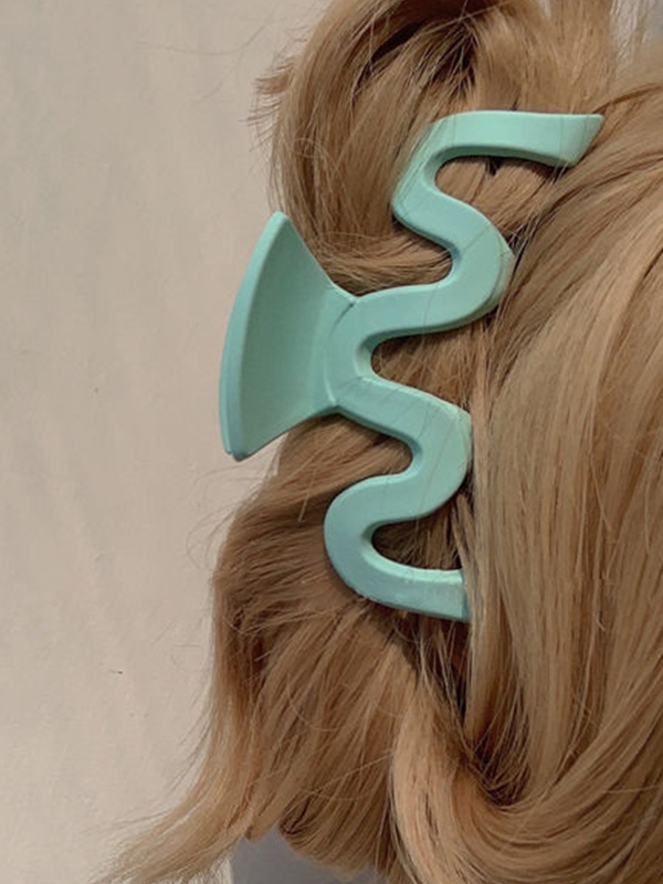 Niedlicher Krallenclip mit Wellenmuster-1