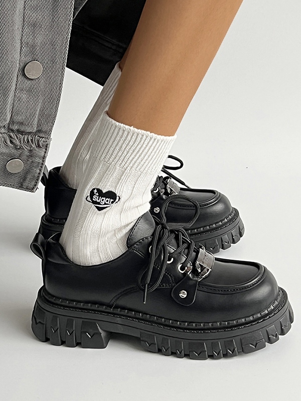 Schnür-Plateau-Mary-Jane-Schuhe-3
