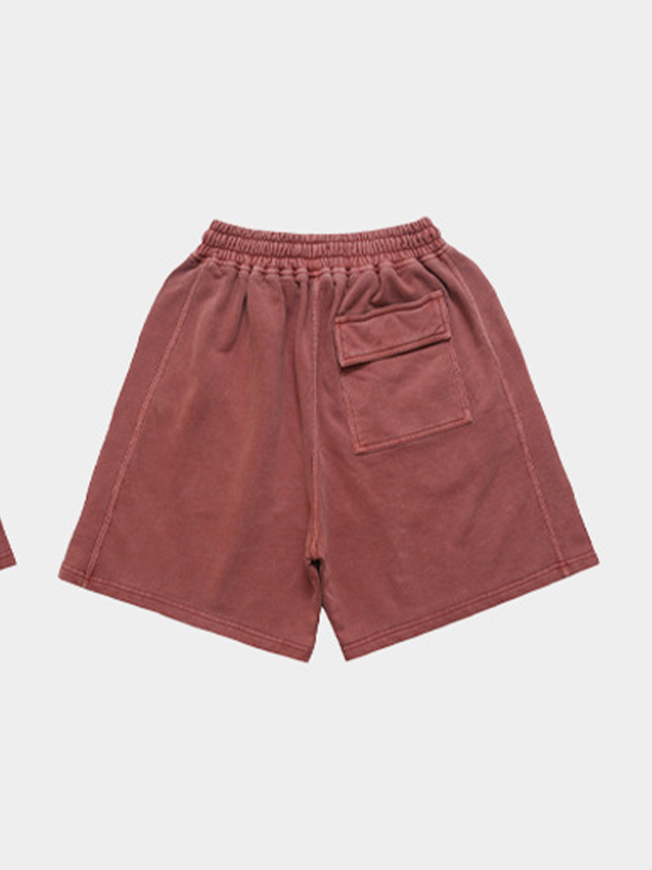 Verwaschene Distressed-Shorts für Herren-4